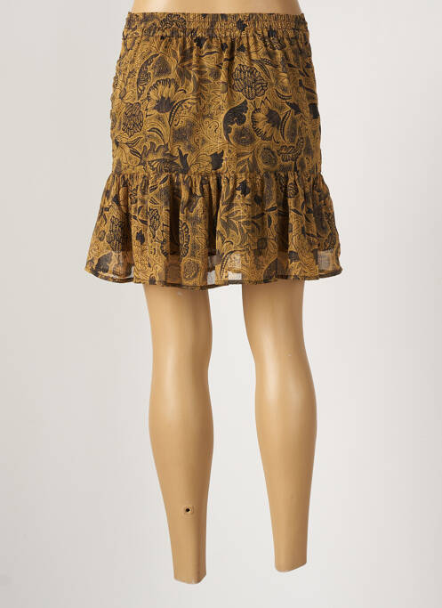Fustă scurtă galben MORGAN femeie