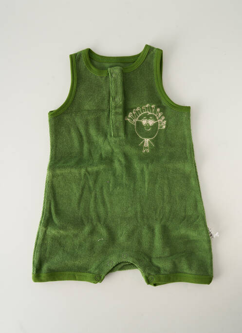 Salopetă scurtă verde HELLO ELAÉ copil