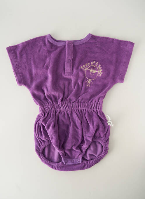Salopetă pentru bebeluși violet HELLO ELAÉ copil
