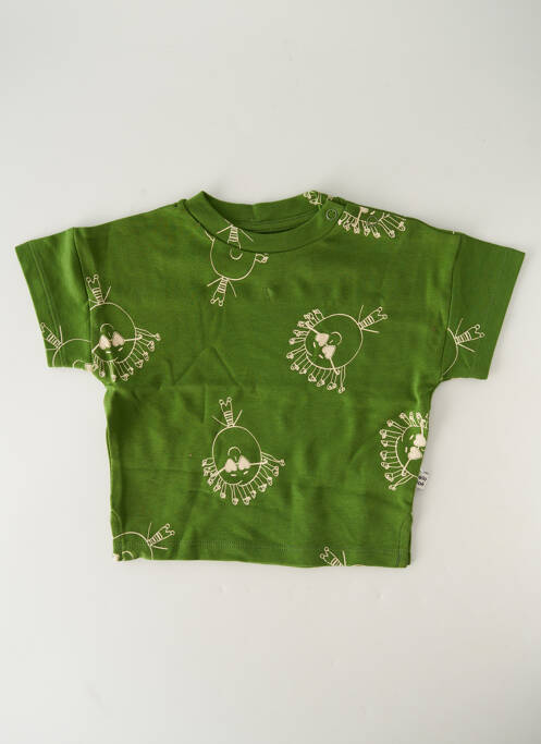 Tricou verde HELLO ELAÉ copil