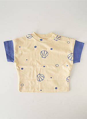 Tricou bej HELLO ELAÉ copil