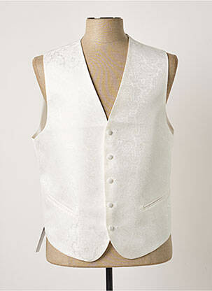 Vestă fără mâneci alb VIRTUOSE bărbat