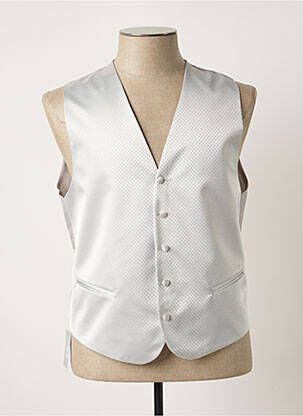 Vestă fără mâneci gri VIRTUOSE bărbat