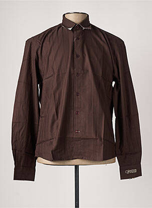 Cămașă cu mâneci lungi maro COMPTOIR DU RUGBY bărbat