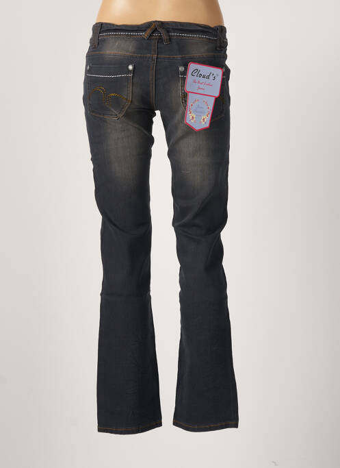 Blugi cu croială dreaptă negru CLOUD'S femeie