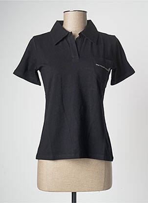 Polo negru HAKA DANCE femeie