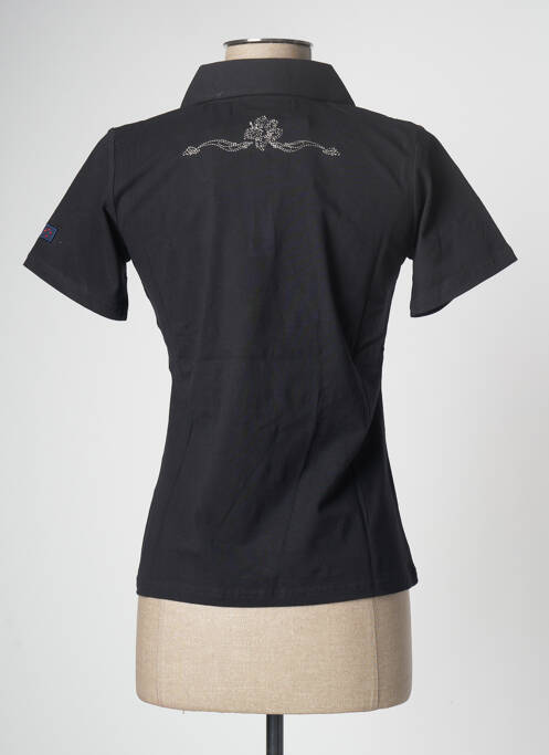 Polo negru HAKA DANCE femeie