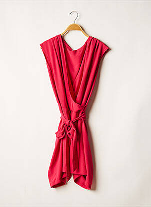 Salopetă scurtă roz DON ALGODON femeie