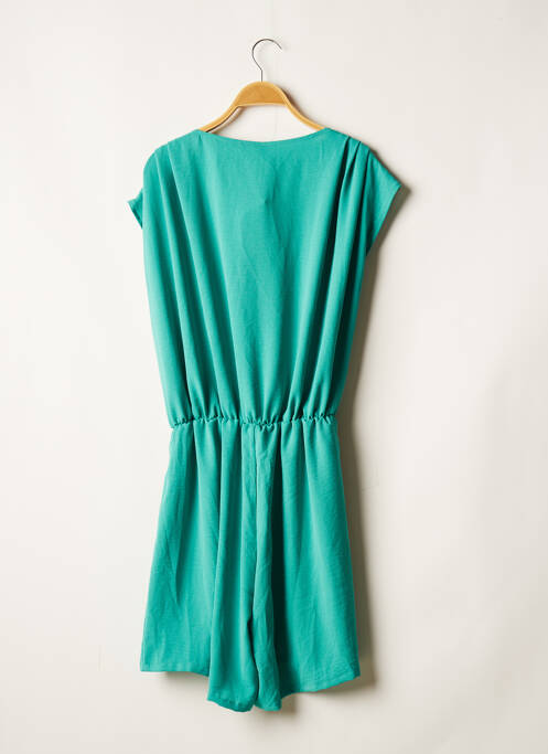 Salopetă scurtă verde DON ALGODON femeie