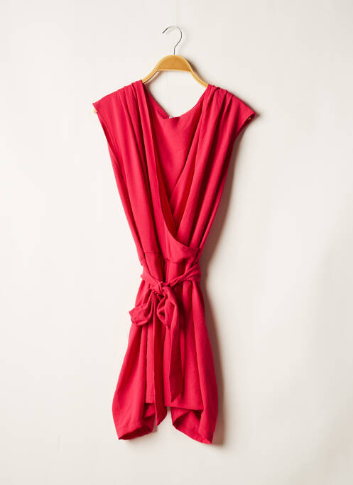 Salopetă scurtă roz DON ALGODON femeie