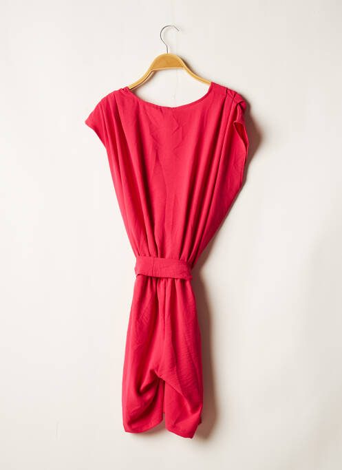 Salopetă scurtă roz DON ALGODON femeie