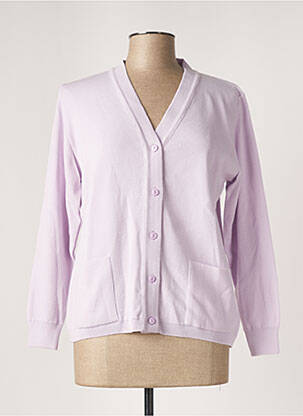 Vestă cu mâneci lungi violet I.ODENA femeie