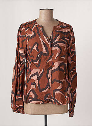 Cămașă maro CREAM femeie