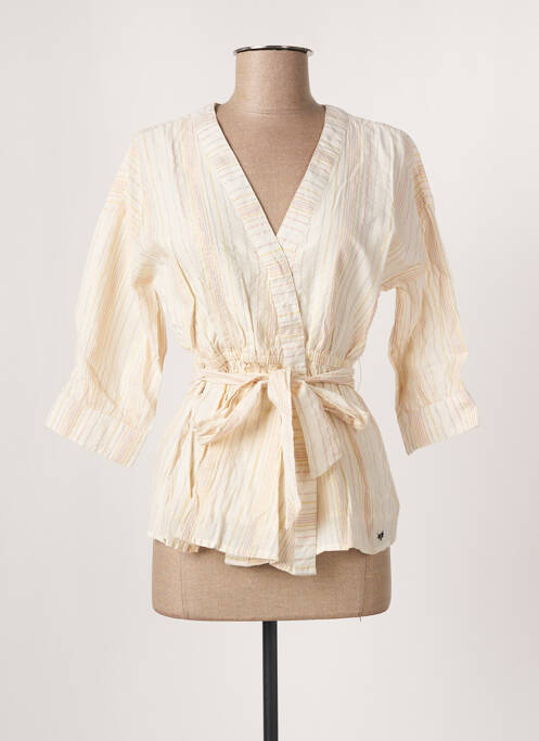 Jachete kimono bej LES P'TITES BOMBES femeie