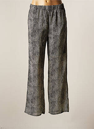 Pantalon larg negru GEISHA femeie