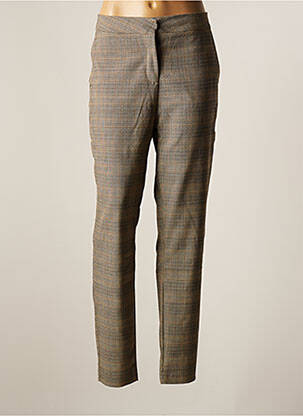 Pantalon chino gri GEISHA femeie