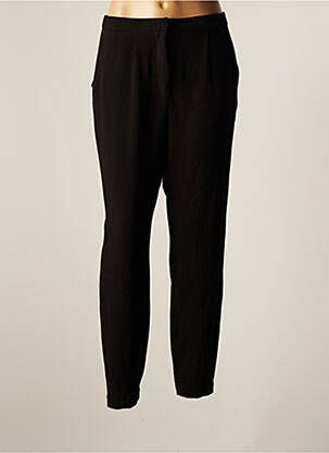 Pantalon chino buzunare talie înaltă negru FRANSA femeie