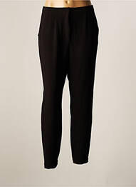Pantalon chino buzunare talie înaltă negru FRANSA femeie