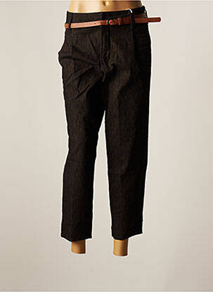 Pantalon chino buzunare talie înaltă negru CREAM femeie