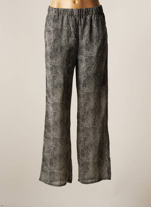 Pantalon larg negru GEISHA femeie