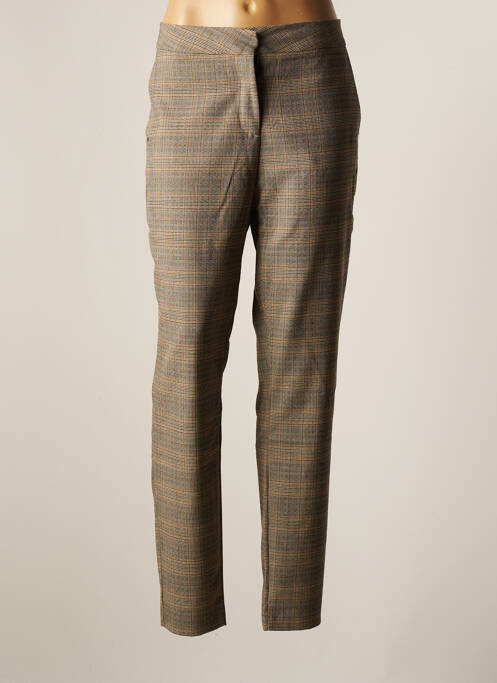 Pantalon chino gri GEISHA femeie