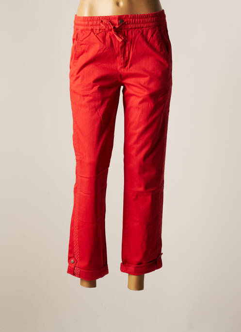 Pantalon drept portocaliu CREAM femeie