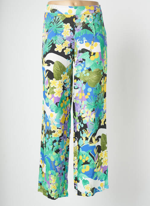 Pantalon drept albastru MALOKA femeie