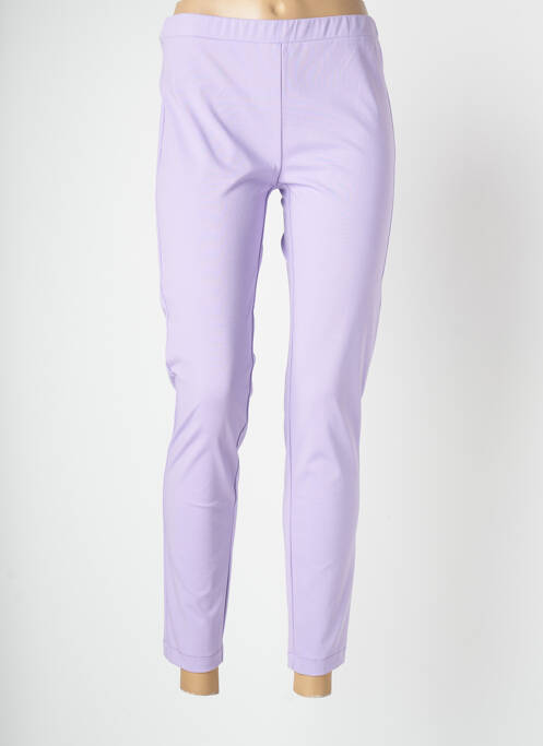 Pantalon slim violet EDAS femeie