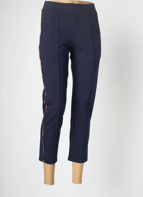Pantalon 7/8 albastru MALOKA femeie