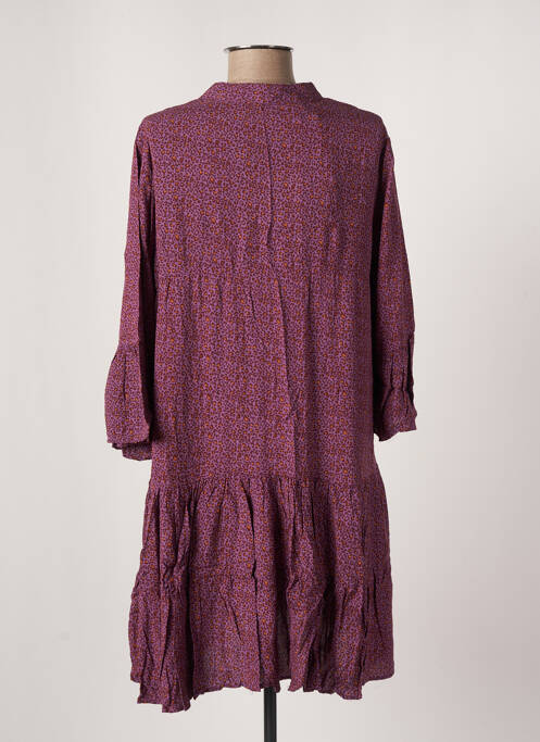 Rochie midi violet LAST QUEEN femeie