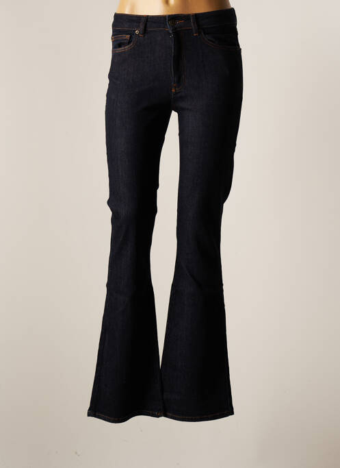 Blugi cu croială evazată albastru FIVE femeie