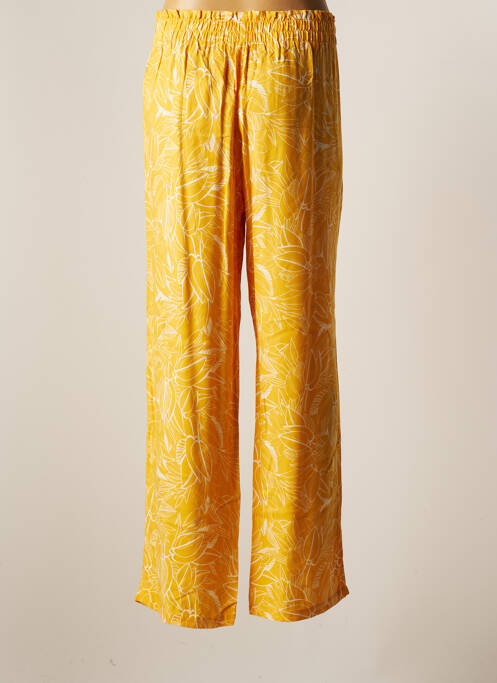 Pantalon larg galben ONE STEP femeie