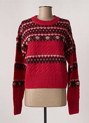 Pulover roșu SCOTCH & SODA femeie