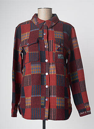 Jachete casual croială dreaptă roșu MAISON SCOTCH femeie