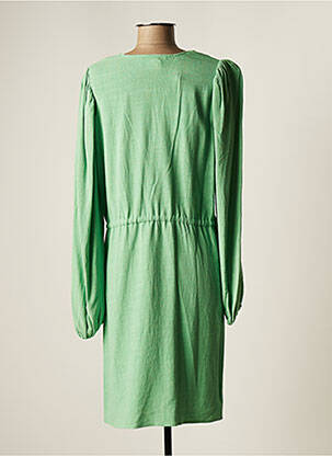 Rochie midi mâneci lungi mâneci lungi verde SELECTED femeie