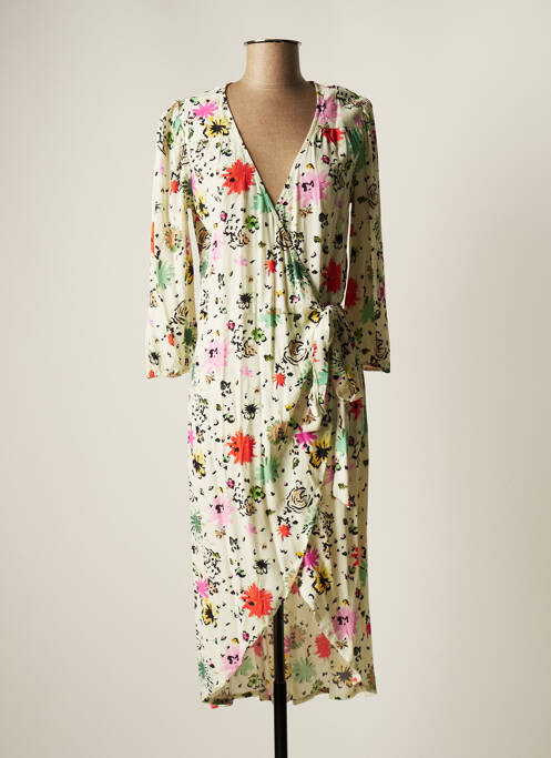 Rochie lungă bej POM AMSTERDAM femeie