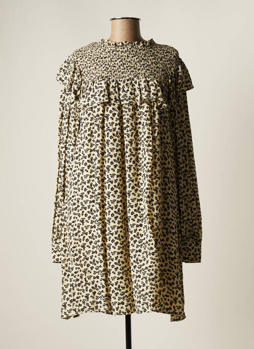 Rochie midi bej MAISON SCOTCH femeie