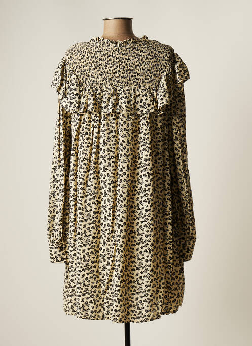 Rochie midi bej MAISON SCOTCH femeie