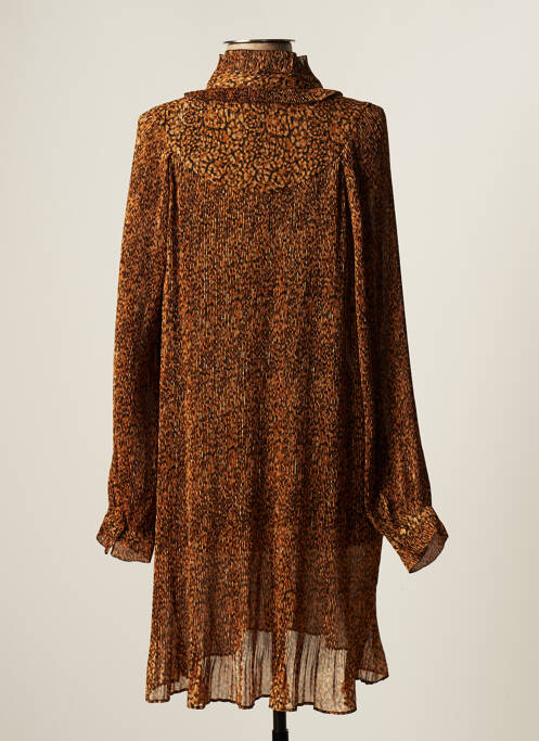 Rochie midi maro SUNCOO femeie