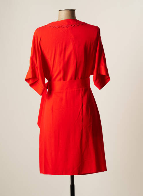 Rochie scurtă roșu SUNCOO femeie