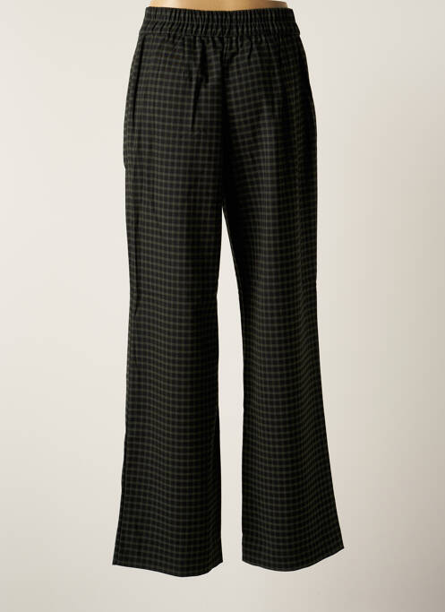 Pantalon larg verde SCHOOL RAG femeie