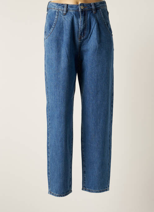 Blugi croială Mom albastru MKT STUDIO femeie