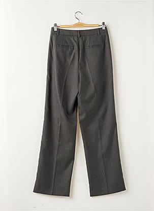 Pantalon chino închidere cu fermoar sub clapetă cu nasturi mărime normală gri MAISON SCOTCH femeie