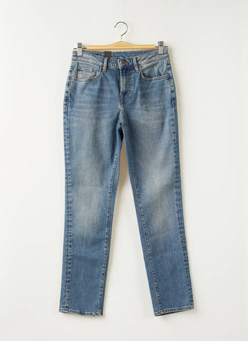 Blugi cu croială slim albastru SCHOOL RAG femeie