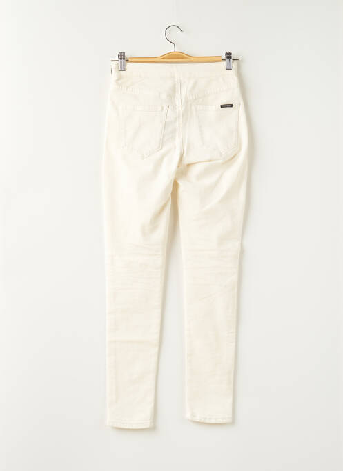 Pantalon slim bej MAISON SCOTCH femeie