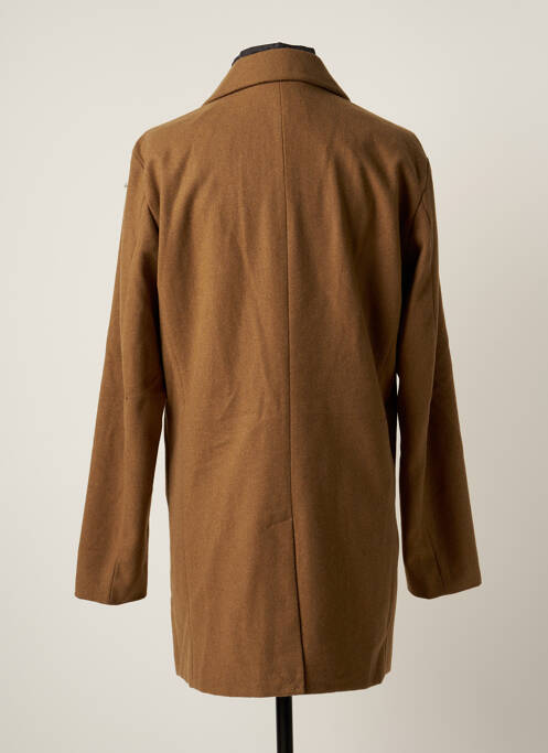 Palton lung maro JACK & JONES bărbat