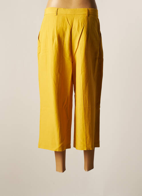 Pantalon trei sferturi galben B.YU femeie