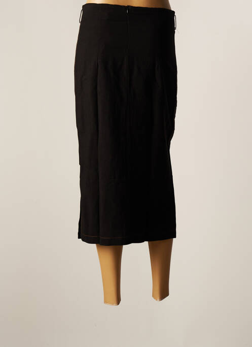 Fustă lungă negru B.YU femeie