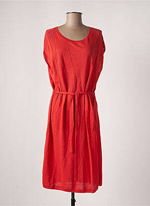 Rochie pulover portocaliu DES PETITS HAUTS femeie