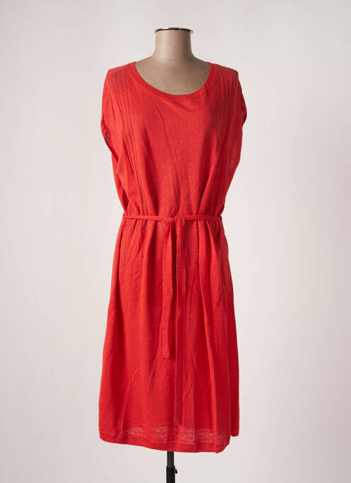 Rochie pulover portocaliu DES PETITS HAUTS femeie